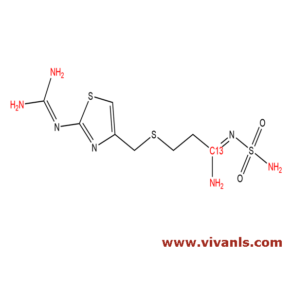 Stable Isotope Labeled Compounds-Famotidine 13C-1663328515.png
